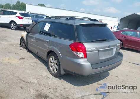 2008 Subaru Outback 2.5I Limited/2.5I Limited L.l. Bean Edition z USA, uszkodzony, nr VIN 4S4BP62C387317977
